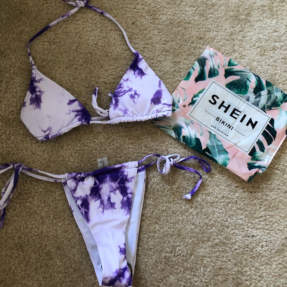 Purple Tie-Dye bikini